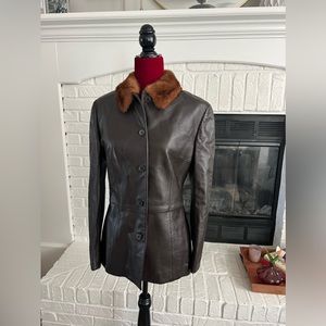 Dolce and Gabbana woman’s leather jacket